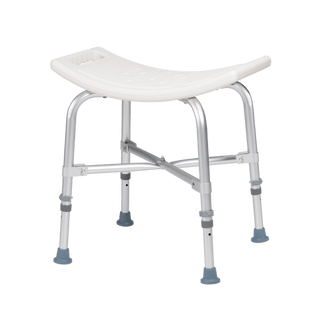 Bariatric Shower Chair w/out Back, White, 1pc/bx | Quantity - 1x EA