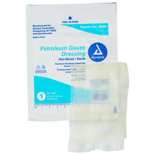 Petroleum Gauze Dressing, 3" x 9", 4/50/cs | Quantity - 1x CS