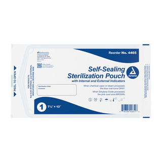 Sterilization Pouches, 7.5" x 13", 5/200/cs | Quantity - 1x CS