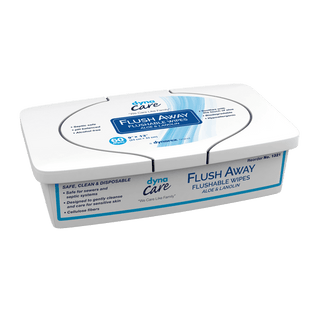 Flushable Wipes - Adult, 9" x 13" Soft Pack, 24/24/cs | Quantity - 1x CS