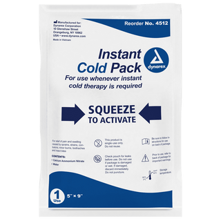 Instant Cold Pack, 4" x 5", 72/1/CS | Quantity - 1x CS