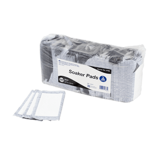 Soaker Pads, 4" x 7", Black, 4/500/cs | Quantity - 1x CS