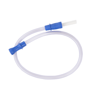 Suction Connecting Tubing w/ Male Connector, Non-Conductive,, 3/16" x 10' Tube, 50/cs | Quantity - 1x CS