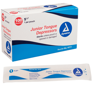 Tongue Depressors Wood - Sterile, 6", Senior, 10/100/cs | Quantity - 1x CS