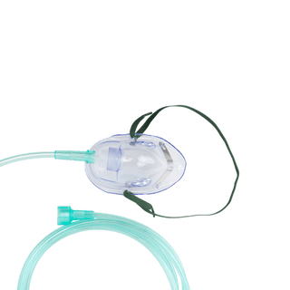 O2 Medium-Concentration Standard Mask w/ 7' (2.1 m) tubi, Infant/Standard Connector, 50/cs | Quantity - 1x CS