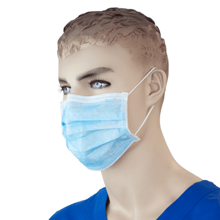Isolation Mask w/ Ear Loop, Yellow, 12/50/cs | Quantity - 1x CS