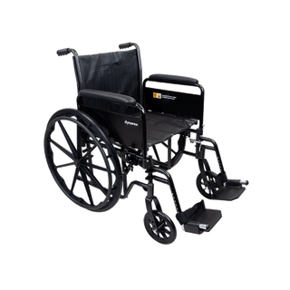 DynaRide S2 Wheelchair - 18" x 16" w/ Detach Desk Arm FR, Silver Vein, 1pc/cs | Quantity - 1x CS