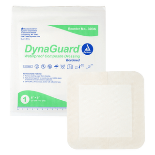 DynaGuard - Waterproof Composite Dressing, 4" x 4", 12/10/cs | Quantity - 1x CS