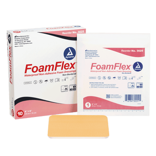 FoamFlex - Non-Adhesive Waterproof Foam, 2" x 2", 12/10/cs | Quantity - 1x CS