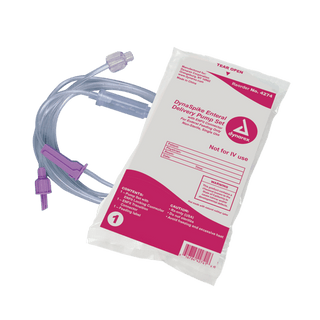 DynaSpike Enteral Delivery Pump Set - w/ ENFit connector, 30/cs | Quantity - 1x CS