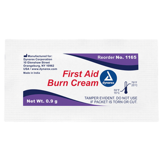 First Aid Burn Cream, 0.9g, 100/10/cs | Quantity - 1x CS