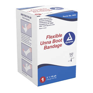 Unna Boot Bandages, 3" x 10 yd, 12/cs | Quantity - 1x CS