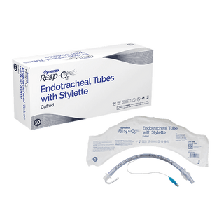Endotracheal Tubes w/ Stylette - Cuffed, 8.0 mm, 10/bx | Quantity - 1x BOX