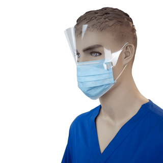 Isolation Mask w/ Ear Loop, Yellow, 12/50/cs | Quantity - 1x CS
