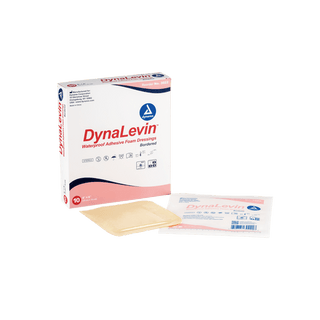 DynaLevin - Waterproof Adhesive Bordered Foam, 4" x 4", 12/10/cs | Quantity - 1x CS