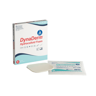 DynaDerm - Hydrocolloid Foam, 4" x 4", 12/5/cs | Quantity - 1x CS
