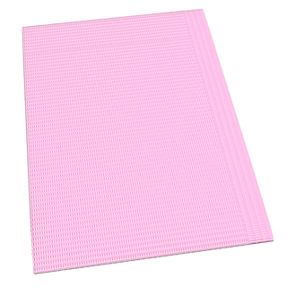 Dental Bibs - Mauve, 17 3/4" x 12 7/8", 500/cs | Quantity - 1x CS