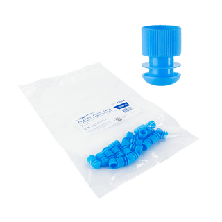 Flange Plug Cap, for 12mm Test Tube Transparent, 10/1000/cs | Quantity - 1x CS