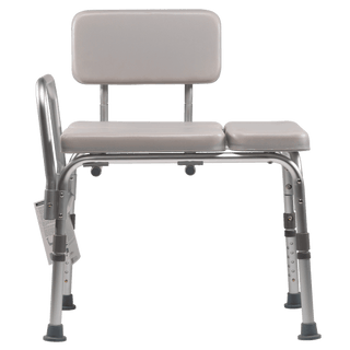 Padded Tub Transfer Bench, Gray, 1pc/bx | Quantity - 1x EA