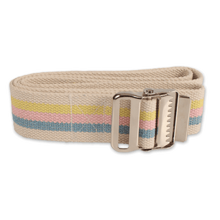 Gait Belt - Metal buckle, 60" x 2", Natural Color, 1/bag,36 bags/case | Quantity - 1x CS