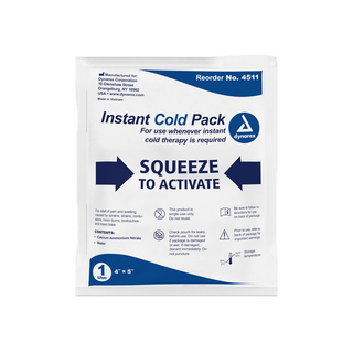 Instant Cold Pack, 4" x 5", 72/1/CS | Quantity - 1x CS