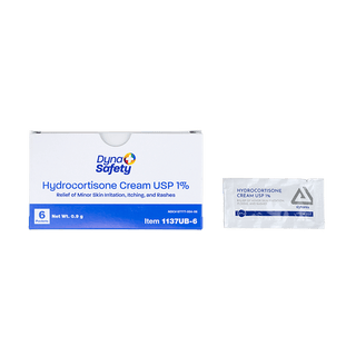 Hydrocortisone Cream, 0.9 g Foil Packet, 72/25/cs | Quantity - 1x CS