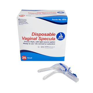 Vaginal Speculum Disposable, Medium, 10/10/cs | Quantity - 1x CS
