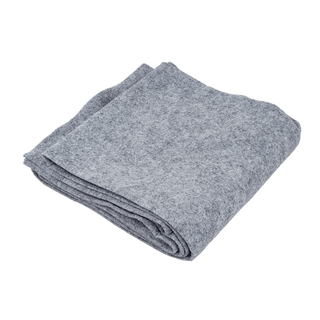 Disposable Grey Blanket - 100% Polyester, 60" x 80", 24/cs | Quantity - 1x CS