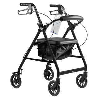 DynaGo Quad 6 - Aluminum Rollator, Blue, 1pc/cs | Quantity - 1x CS