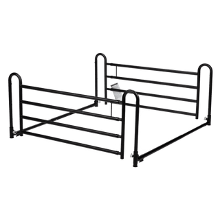 Homecare Adjustable Full Length Bed Rail, Black, 1pc/cs | Quantity - 1x CS