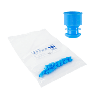Flange Plug Cap, for 12mm Test Tube Transparent, 10/1000/cs | Quantity - 1x CS