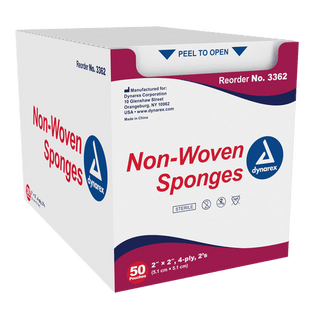 Non-Woven Sponge, 4" x 4" 4 Ply, 10/200/cs | Quantity - 1x CS