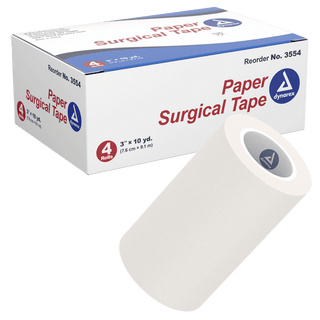 Paper Surgical Tape, 1/2" x 10 yd, 12/24/cs | Quantity - 1x CS