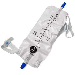 Urinary Leg Bag, Medium, 600 mL w/valve, 4/12/cs | Quantity - 1x CS