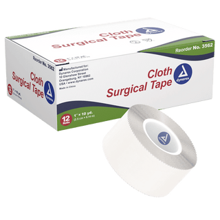 Cloth Surgical Tape, 1/2" x 10 yd, 12/24/cs | Quantity - 1x CS