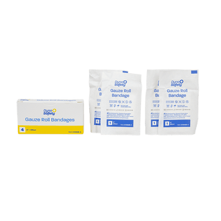 Gauze Roll Bandage - 1/Unit, 4" x 6 yd, 100/1/cs | Quantity - 1x CS