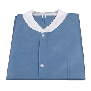 Labjacket w/ Pockets, X-Large, White, 3/10/cs | Quantity - 1x CS