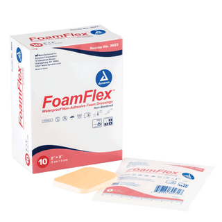 FoamFlex - Non-Adhesive Waterproof Foam, 2" x 2", 12/10/cs | Quantity - 1x CS