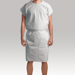 Exam Gown, 3 Ply T/P/T Universal, Mauve, 50/cs | Quantity - 1x CS