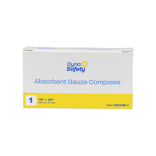 Absorbent Gauze Compress, 18" x 36", 50/2/cs | Quantity - 1x CS