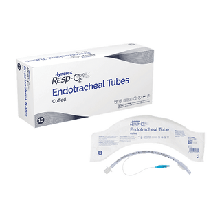 Endotracheal Tubes w/ Stylette - Cuffed, 8.0 mm, 10/bx | Quantity - 1x BOX