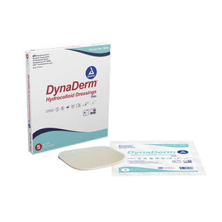 DynaDerm - Hydrocolloid Foam, 4" x 4", 12/5/cs | Quantity - 1x CS