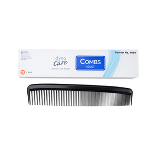 Adult Combs, 7", Black, 120/12/cs | Quantity - 1x CS