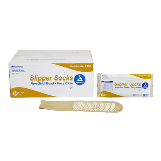 Slipper Socks, Small, Red, 48/cs | Quantity - 1x CS