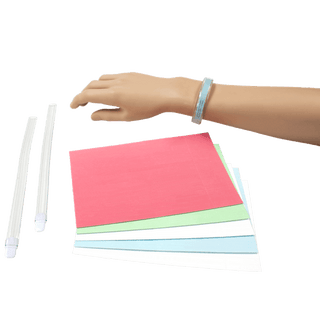 ID Bands, Clear Band w/Color Card Insert, 5/50 cs | Quantity - 1x CS