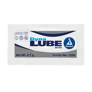 DynaLube Lubricating Jelly - Sterile, 2.7 g Packet, 12/144/cs | Quantity - 1x CS