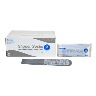 Slipper Socks, Small, Red, 48/cs | Quantity - 1x CS