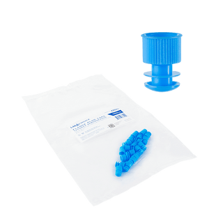 Flange Plug Cap, for 12mm Test Tube Transparent, 10/1000/cs | Quantity - 1x CS