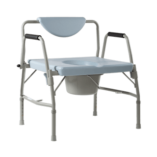 Bariatric Drop Arm Commode, Steel, 1/cs | Quantity - 1x CS