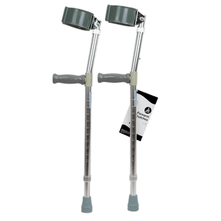 Forearm Crutches - Youth, 4'2" - 5'2", 1pair/bag | Quantity - 1x PA